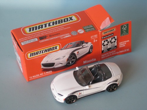 Matchbox mazda miata - matchbox, mx-5