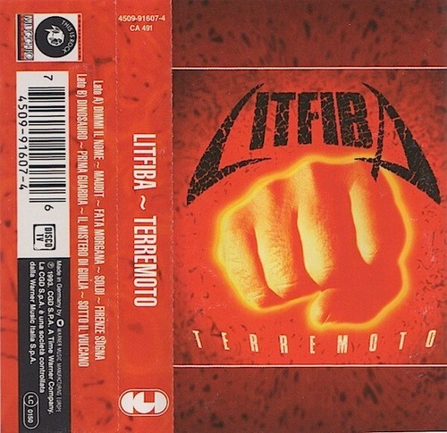 Litfiba terremoto cass - litfiba, (cass