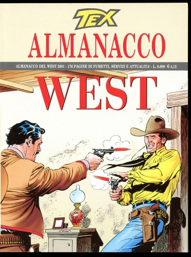 Tex almanacco west 2001 - tex,