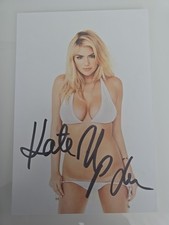 KATE UPTON autografo firmato autograph signed autografo foto originale 10x15cm 