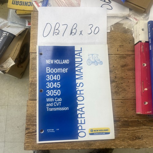 New holland boomer - new,