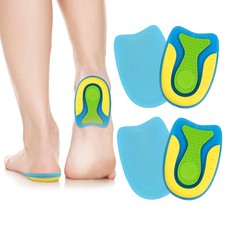 ACWOO Solette per Tallone,2 Paia (4 PZ) Talloniera in Gel Di Silicone, Tendine D