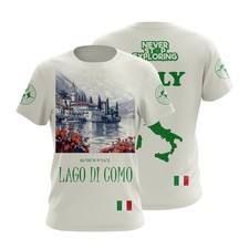 T-shirt Lago di Como Italia