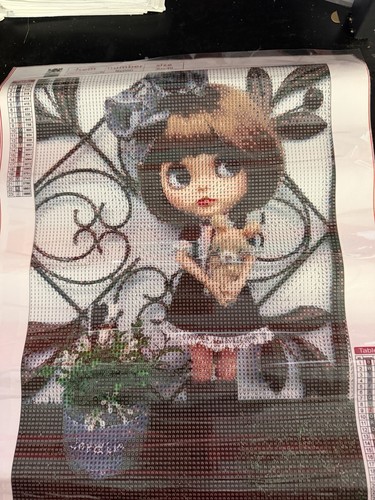 Carino cartone animato ragazza