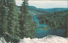 Cartolina Twin Lakes campeggio