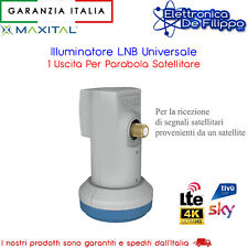 LNB Universale Singolo Con Schermatura LTE Per Parabola SKY Tivusat