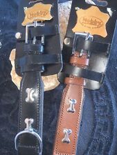 Stock OFFERTA  2 COLLARE PER CANE IN Vero Cuoio