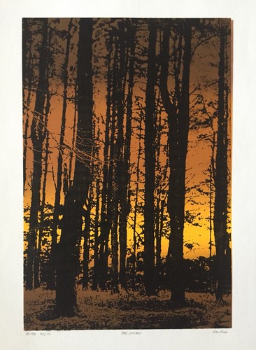 The woods serigrafia edizione - the,