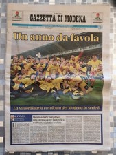 Modena Fc UN ANNO DA FAVOLA Gazzetta di Modena 25/4/2022