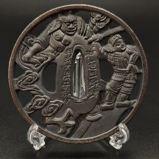 Spada giapponese Tsuba guardia