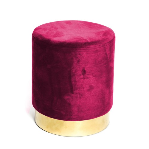 Pouf poggiapiedi cilindro - pouf,