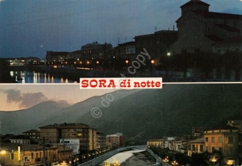 Cartolina sora panorama - cartolina,
