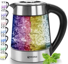 Bollitore in vetro inox con