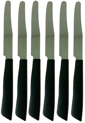 Set coltelli tavola nero - coltelli,