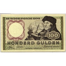 NETHERLANDS 100 Gulden 1953 -