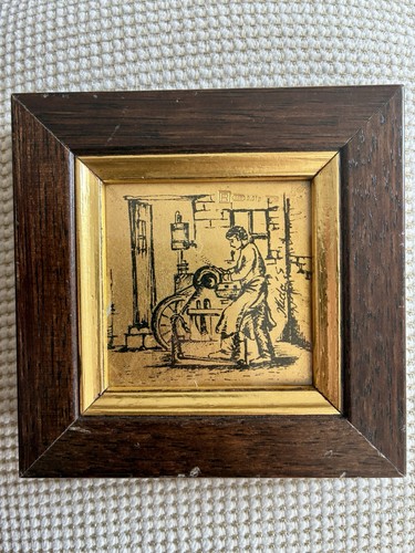 Antica serigrafia foglia oro - antica,