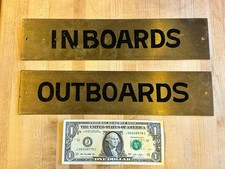 2 Insegne Vintage Entrobordo