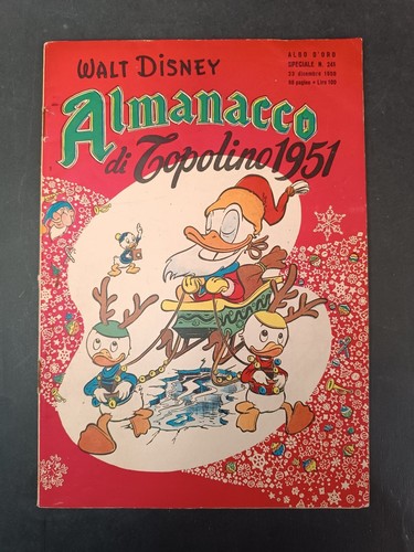 Fumetto albo oro almanacco - albo, d'oro