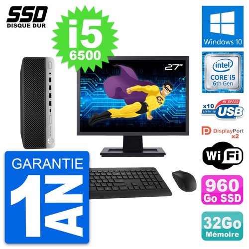 Prodesk 600 sff ecran - g3,
