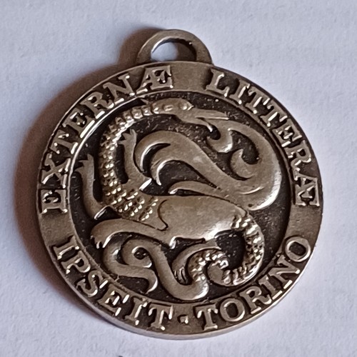Medaglia italiana metallo - medaglia, in