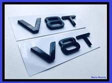 Emblema v8t nero lucido - 2,