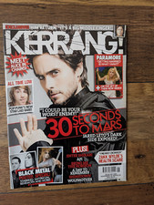 Kerrang! 1289 30 Seconds To Mars, Paramore, All Time Low, Black Metal Posters