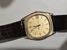 Orologio OMEGA Constellation Cronometro Quarzo Placcato Oro Data Rif.CD 198.0125