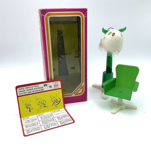 Vintage 70s hairdrying - hairdrying, hood