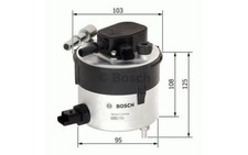 Filtro gasolio BOSCH Ford