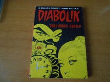 fumetto noir-DIABOLIK anno XIX n.11 CON I MINUTI CONTATI-ed.ASTORINA 1980