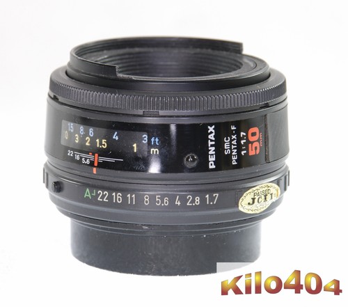 Pentax smc 1 7 - f, 1:1,7
