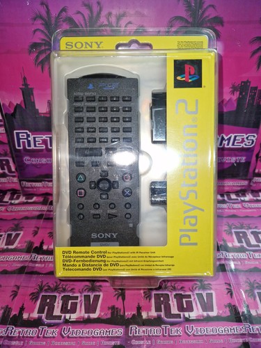 Telecomando sony ps2 black dvd - ps2,