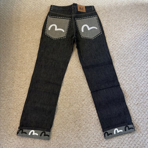 Jeans uomo denim evisu blu - jeans,