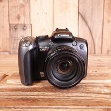 Fotocamera Canon Powershot SX10 IS difettosa - fungo obiettivo + corrosione batteria