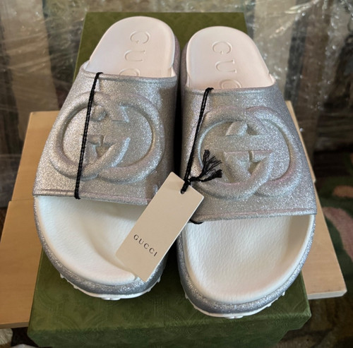 Gucci interlocking argento - g,