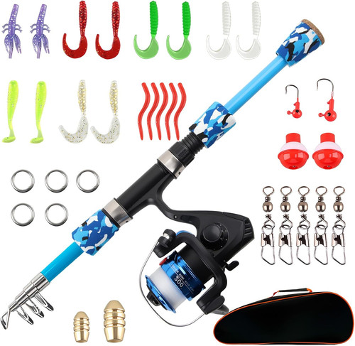Mini canna pesca per - canna,