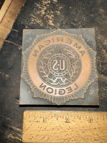 Blocco stampa american legion - blocco,