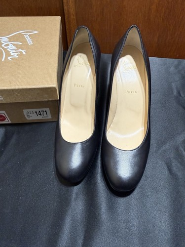 Christian louboutin pelle nera - christian,
