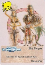 Sky Singers 278/400 - 1st Edition Spellfire CCG TSR, Inc. 1994