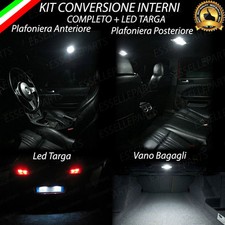 KIT LED INTERNI ALFA ROMEO 159 CONVERSIONE INTERNA COMPLETA + LED TARGA CANBUS