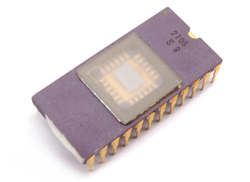 Mme 2708 vintage eprom 8 - uv,