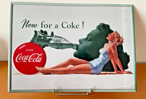 Coca cola targa metallo - cola,