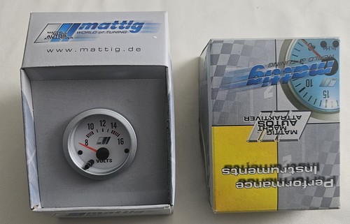 Voltmetro opaco 16 v 7 - 52,