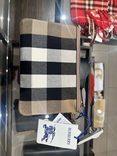 Burberry pochette con zip - burberry,