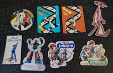 lotto 8 adesivi vintage