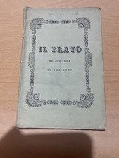 Bravo melodramma tre atti - il,