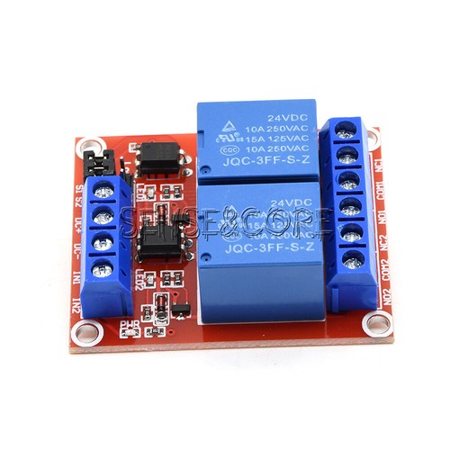 Modulo relè canali 24v con - relè,