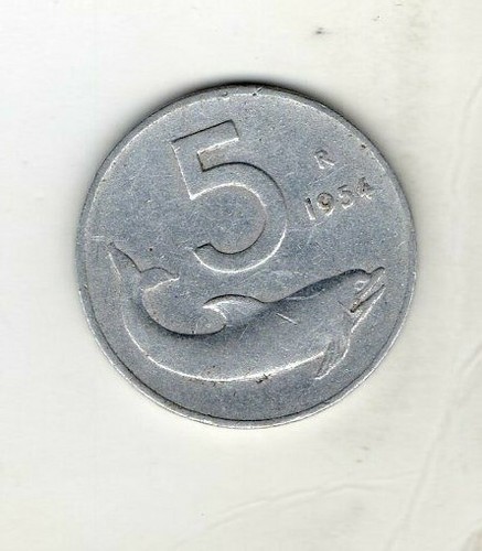 Repubblica italiana lire - , 5
