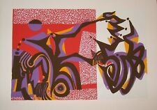 Wladimiro Tulli Macerata serigrafia anni 70