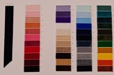 1 METRO NASTRO VELLUTO TIPO SETA DECORAZIONI ABITI ABITO BIGIOTTERIA